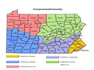 pa healthchoices regions